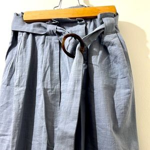 Beautiful blue pants for office and chilling events